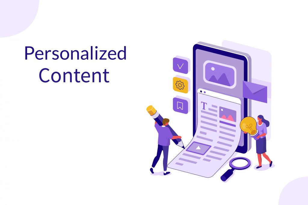 Content personalization